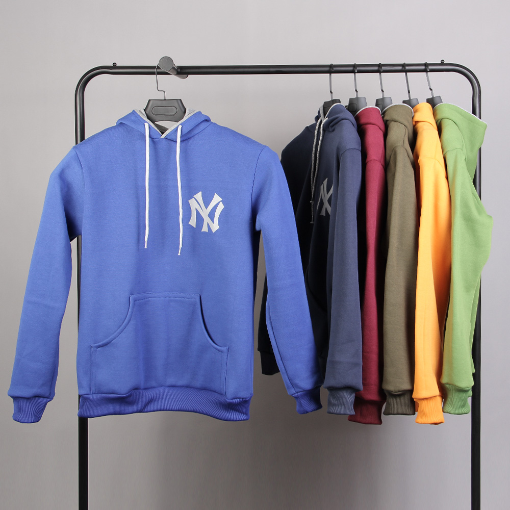 هودی مدل NY آبی